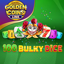 100 Bulky Dice Golden Coins Link